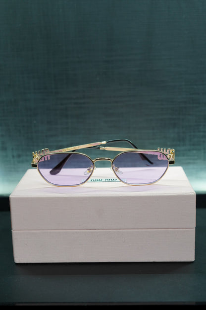 Gafas Miu Miu Fine Gold
