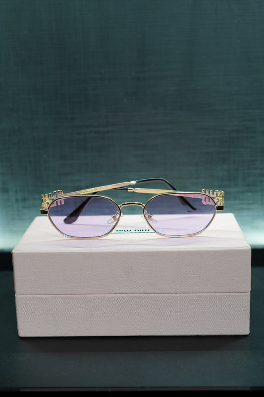 Gafas Miu Miu Fine Gold