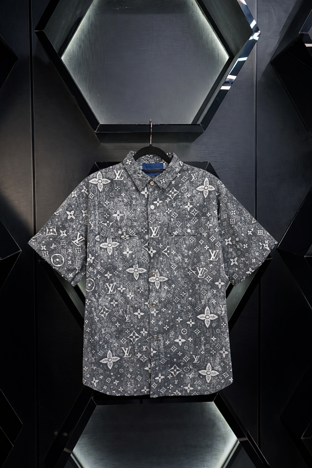 Camisa Gris Louis Vuitton