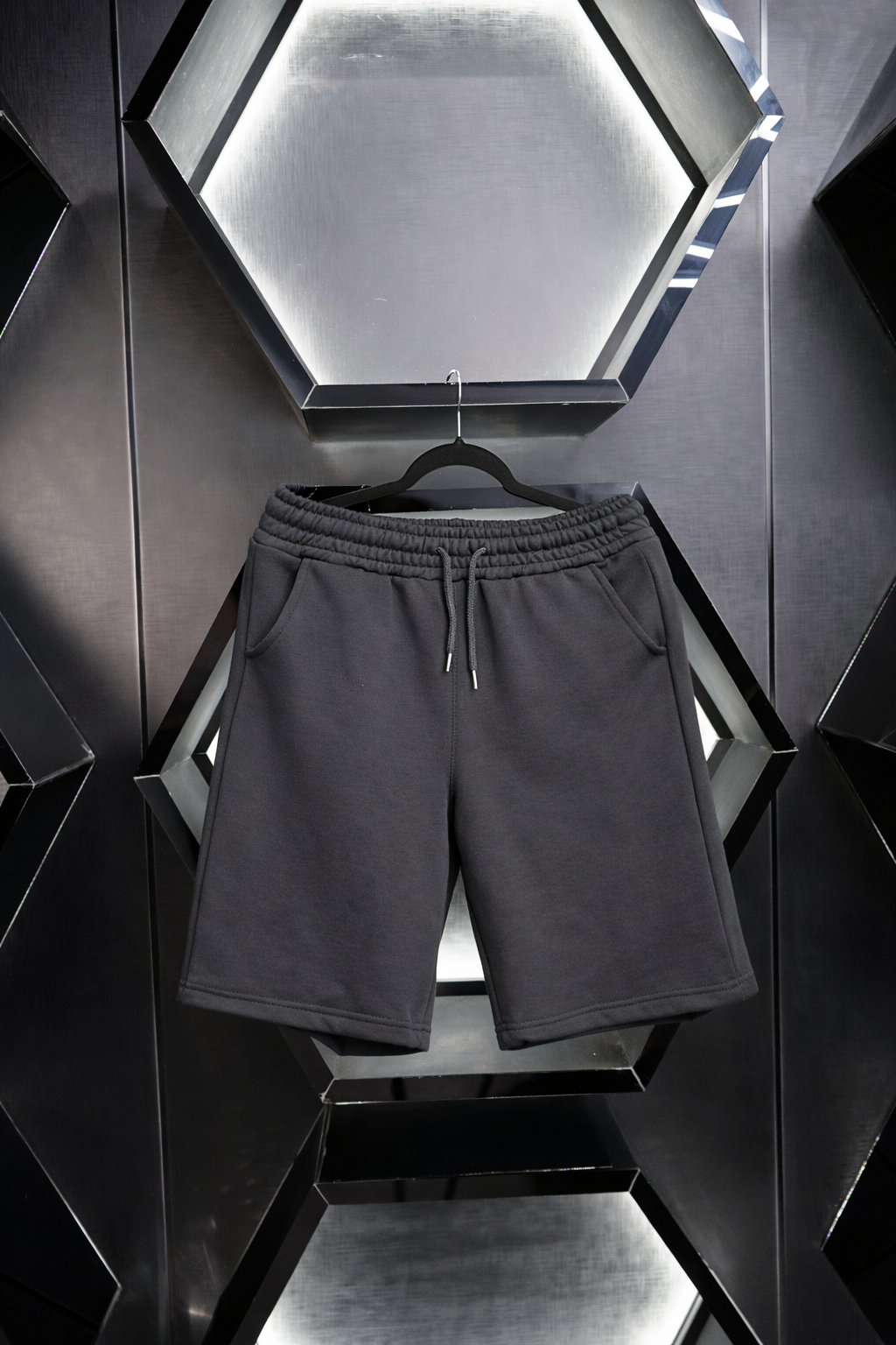 Shorts Club Elevé Gris