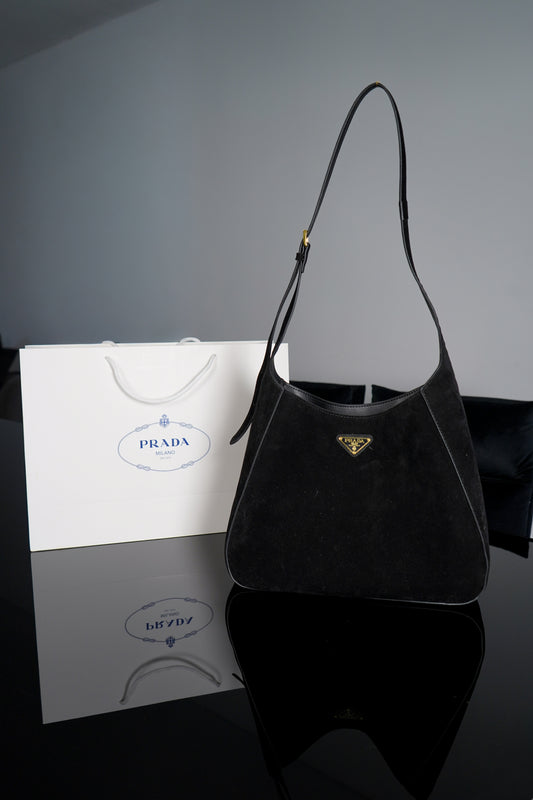 Prada Suede Hobo