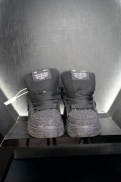 Zapatilla Amiri Brillo Negra