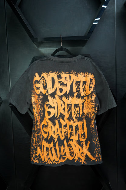 Remera Godspeed Graffiti