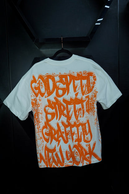 Remera Godspeed Graffiti