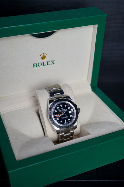 Rolex Explorer II Esfera Negra