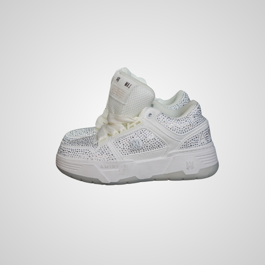 Zapatilla Amiri Brillo Blanca