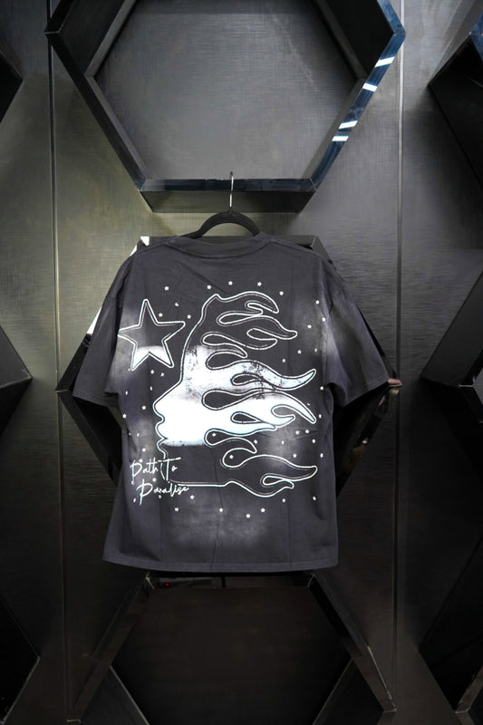 Remera Hellstar Lentes Negros